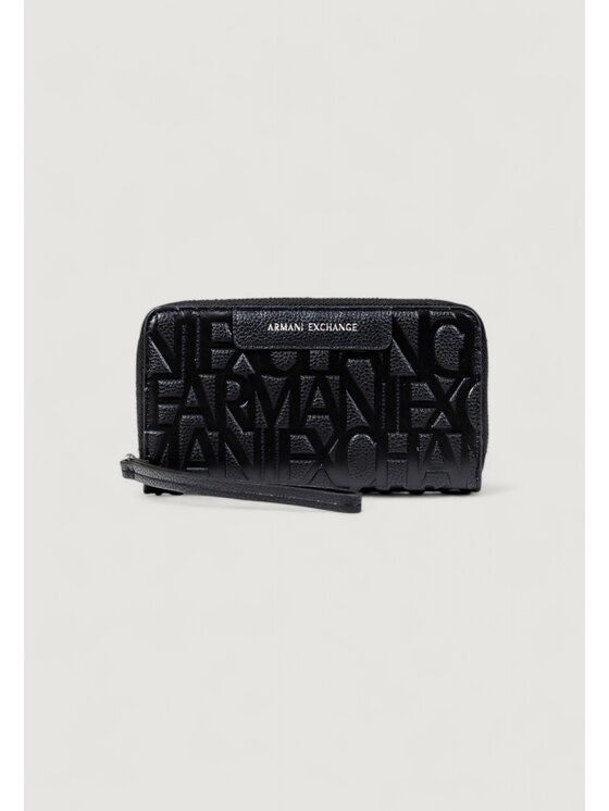 Armani Exchange Armani Exchange Liels sieviešu maks XW001606 AF15774 UC001 Melns