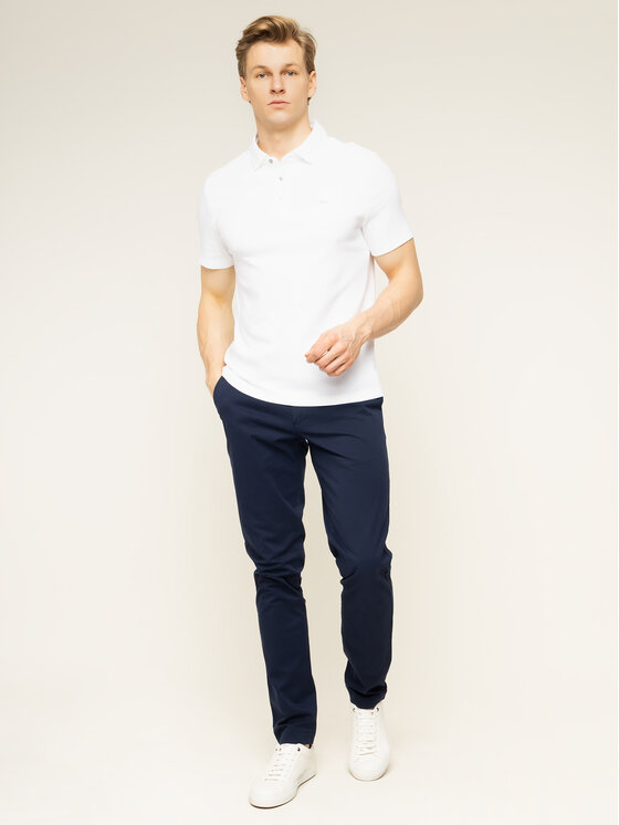 Lacoste Jeansy Slim Fit HH9553 Tmavomodr Slim Fit