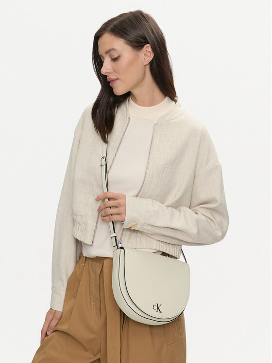 Calvin Klein Jeans Calvin Klein Jeans Borsetta Minimal Monogram K60K612718 Écru