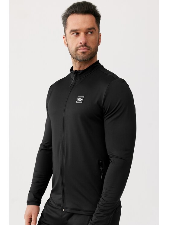 ROUGH RADICAL ROUGH RADICAL Bluza MAXIM ZIP Czarny Regular Fit