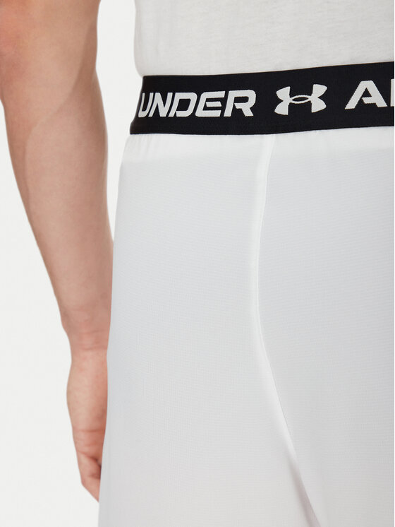 Under Armour Under Armour Pantaloni scurți sport Vanish Woven 6in 1373718 Alb Regular Fit