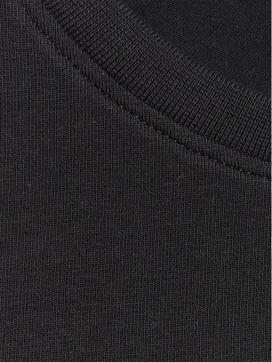 4F 4F Bluzka BASIC+ Czarny Slim Fit