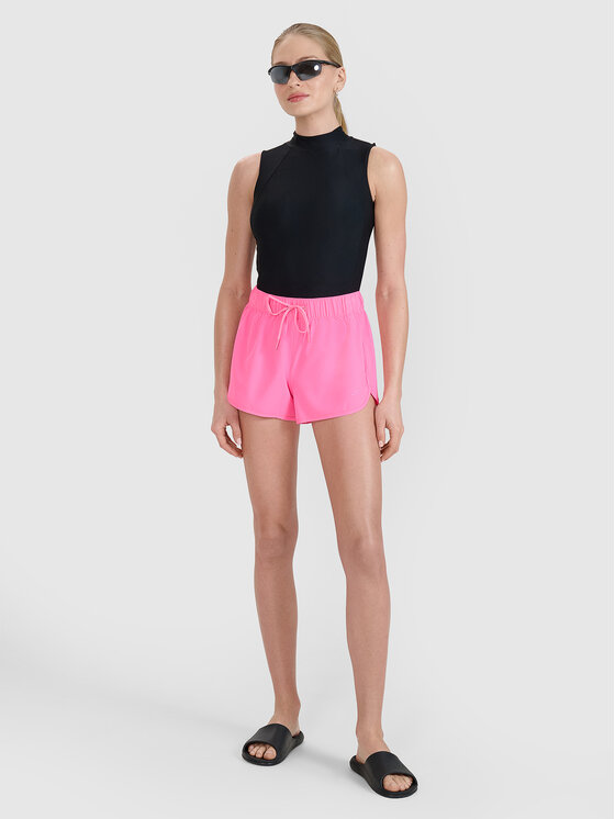 4F 4F Plážové šortky BEACHWEAR BASIC Růžová