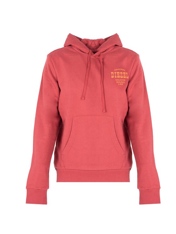 Diesel Diesel Felpa A07810-0HAYT Rosso Regular Fit
