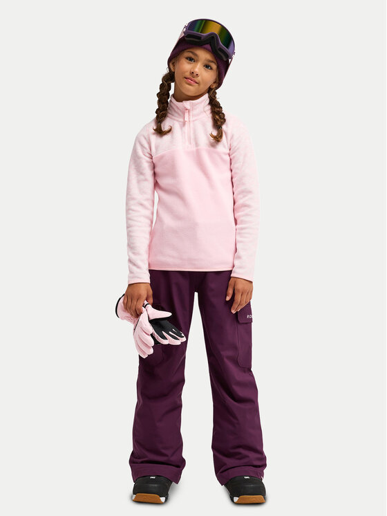 Roxy Roxy Fleecejacke Alabama ERGFT04011 Rosa Relaxed Fit