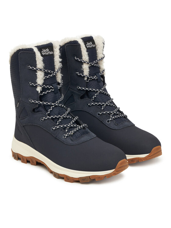 Jack Wolfskin Jack Wolfskin Trekking čevlji Everquest Snow High 4053601 Mornarsko modra