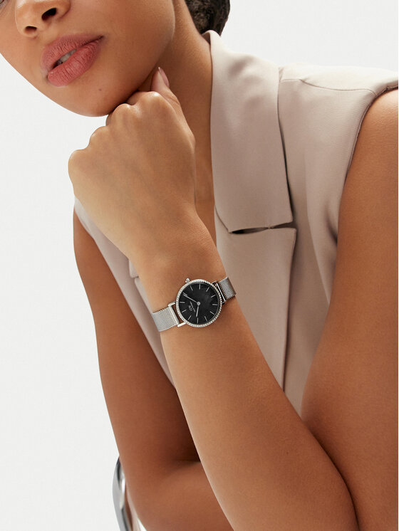 Daniel Wellington Pulkstenis Lumine DW00100661 Sudraba Modivo.lv