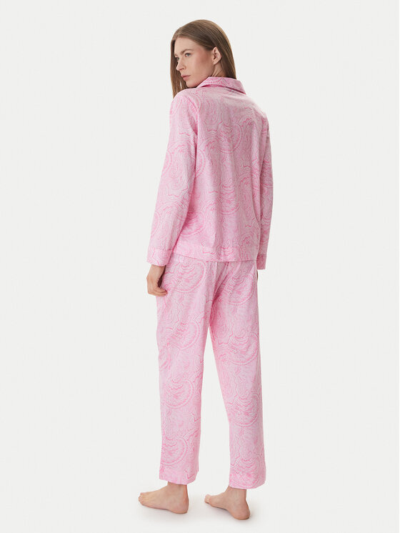 LAUREN RALPH LAUREN LAUREN RALPH LAUREN Pijama ILN92499 Roz Regular Fit