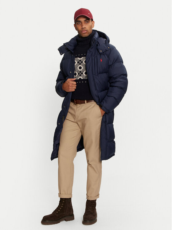 Polo Ralph Lauren Polo Ralph Lauren Pehelykabát 710962406001 Sötétkék Relaxed Fit