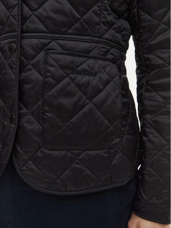 Barbour Barbour Prechodná bunda Deveron LQU1012BK91 Čierna Regular Fit