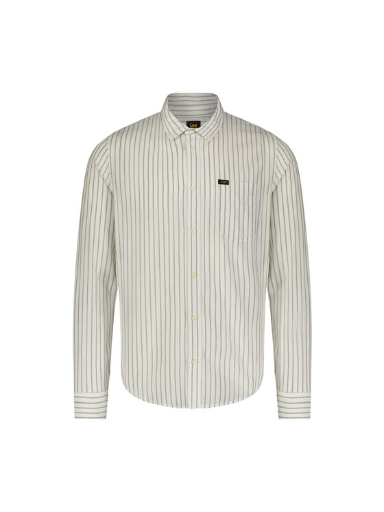 Lee Lee Camicia LEE BUTTON DOWN Bianco Regular Fit
