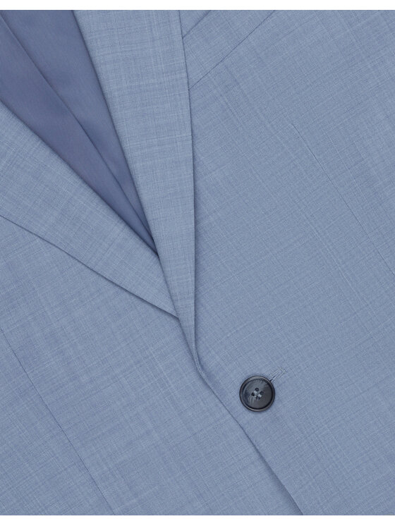 Borgio Borgio Marynarka bardi Niebieski Slim Fit