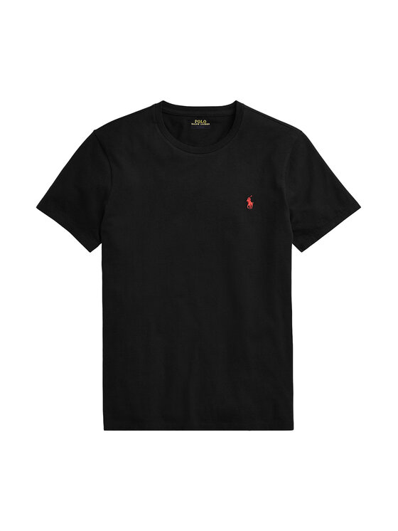 Polo Ralph Lauren Polo Ralph Lauren Marškinėliai Bsr 710680785 Juoda Custom Slim Fit