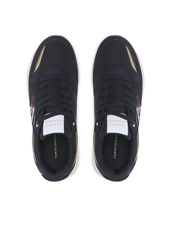 Tommy Hilfiger Tommy Hilfiger Tenisice Corp Webbing Runner FW0FW07383 Tamnoplava