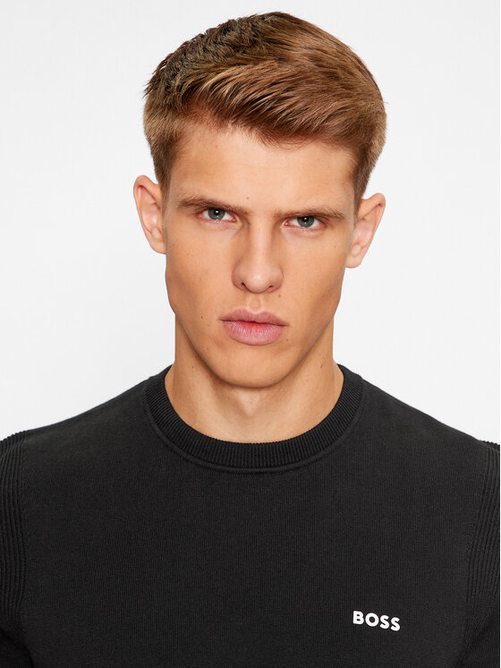 BOSS Boss Džemper Ever-X_Cn 50498539 Crna Regular Fit