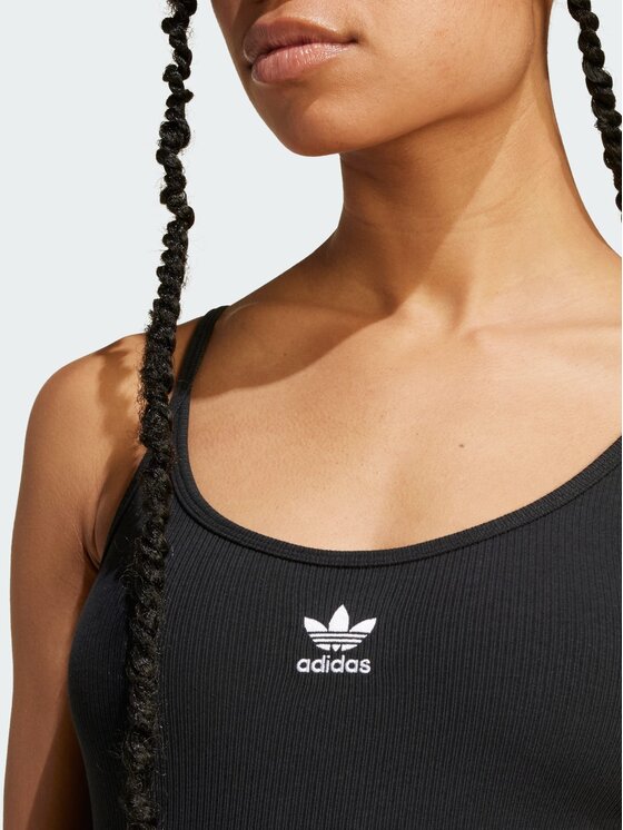 adidas adidas Body Rib Czarny Fitted Fit