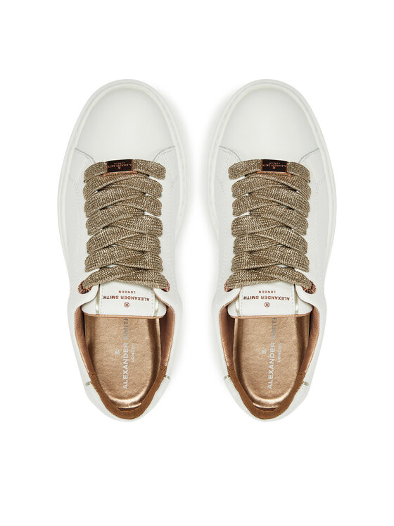 Alexander Smith Alexander Smith Sneakersy London High ALBBLHW 8405 Bílá