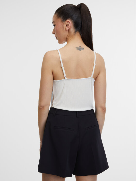Orsay Orsay Bluzka 1000342044000__S Biały Regular Fit
