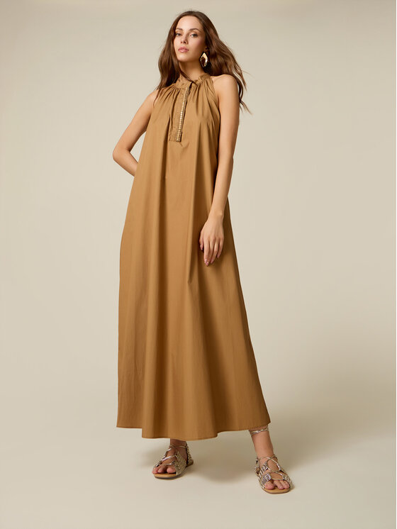 Oltre Oltre Abito da sera 7029J000854N022 Crema Baggy Fit