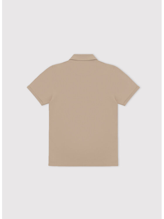 Pako Lorente Pako Lorente Polo P26SF-TX-017 Beżowy Classic Fit