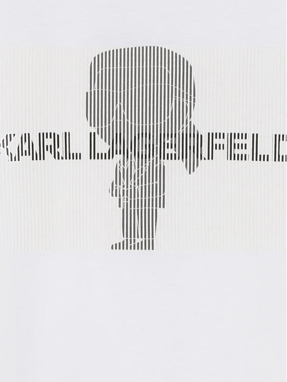 Karl Lagerfeld Kids Karl Lagerfeld Kids T-shirt Z30239 S Bijela Regular Fit