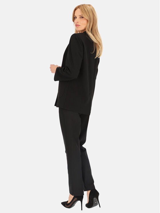 L’AF L’AF Marynarka Lenon Czarny Regular Fit