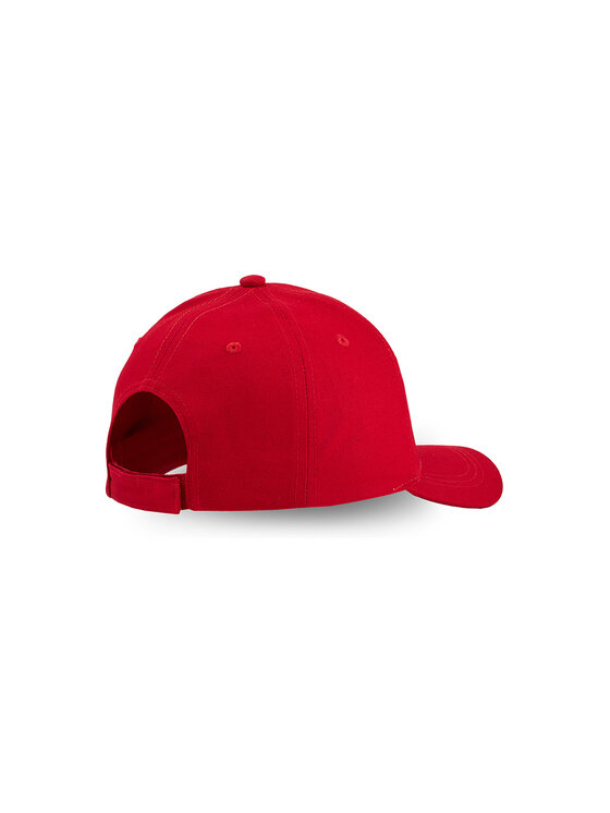 4F 4F Czapka z daszkiem BASIC 3 Czerwony