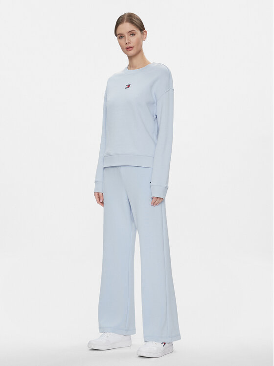 Tommy Jeans Tommy Jeans Суитшърт Badge DW0DW17325 Тъмносин Boxy Fit