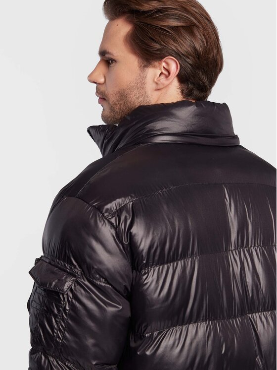 Brave Soul Brave Soul Zimné bundy MJK-JAREDLONG Čierna Regular Fit
