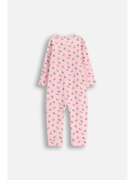 Coccodrillo Coccodrillo Pajac ZC5404201PJS-007 Różowy Regular Fit