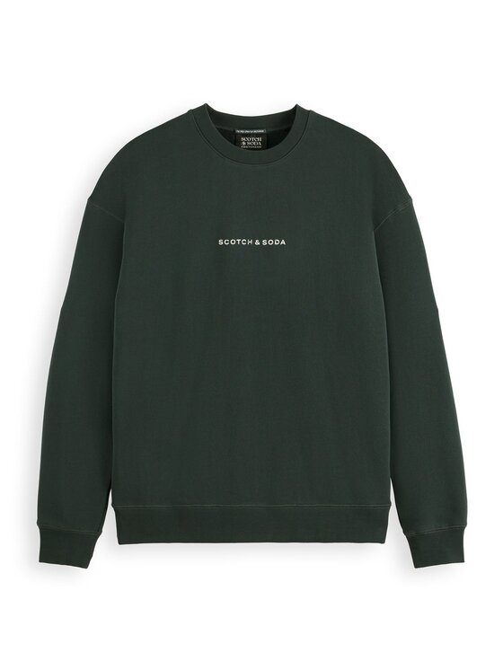 Scotch & Soda Scotch & Soda Sweter 27152 Zielony Casual Fit