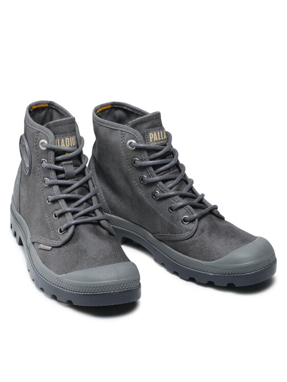 Palladium Palladium Туристически oбувки Pampa Hi Wax U 77222-068-M Сив