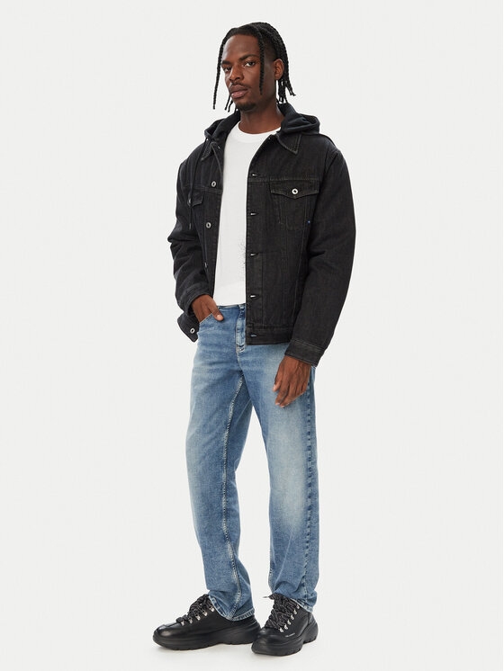 Karl Lagerfeld Jeans Karl Lagerfeld Jeans Blugi B4M10010 Albastru Straight Leg