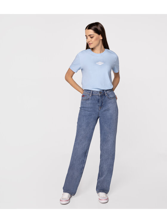 Lee Cooper Lee Cooper Jeansy PARIS 9840 Niebieski Straight Leg