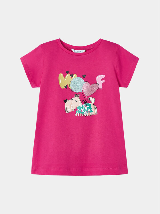 Mayoral Mayoral T-shirt 3090 Ružičasta Regular Fit