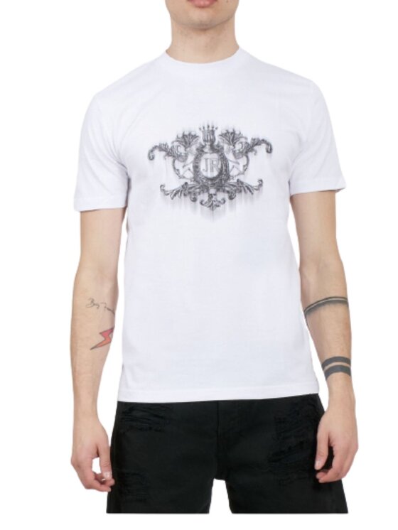 John Richmond John Richmond T-shirt T-shirt da uomo John Richmond Bianco Regular Fit