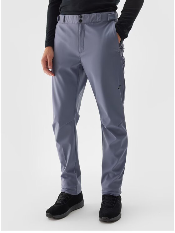 4F 4F Spodnie outdoor 4FWAW24TFTRM0783 Niebieski Regular Fit