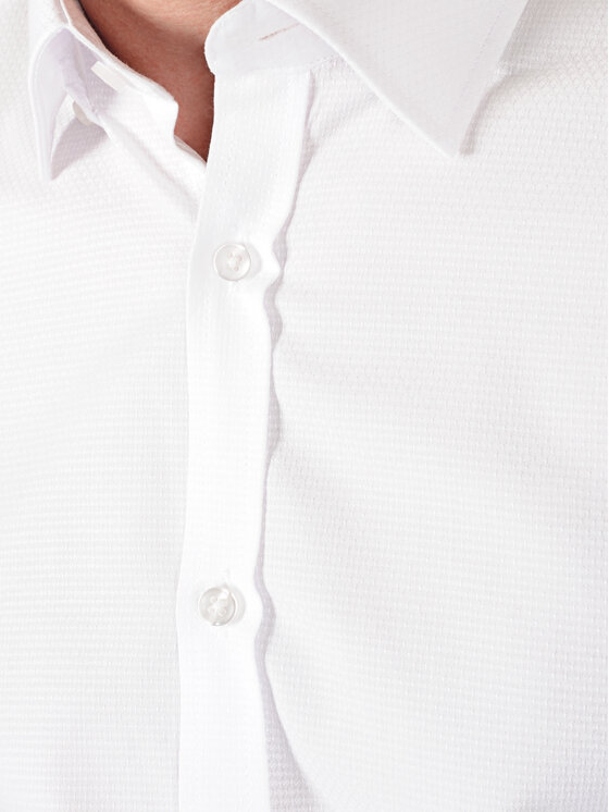 Evenemen Evenemen Koszula HELSINKI Biały Slim Fit