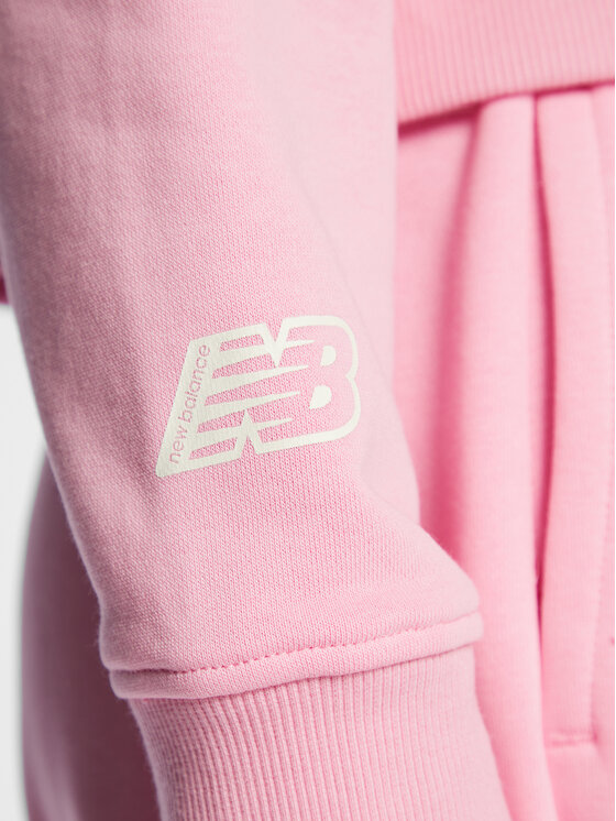New Balance New Balance Суитшърт Essentials WT23512 Розов Relaxed Fit