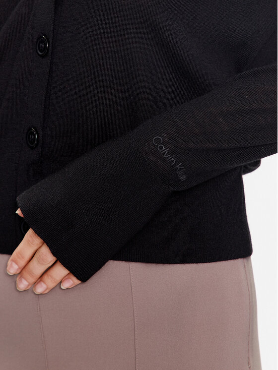 Calvin Klein Calvin Klein Cardigan K20K205778 Nero Slim Fit