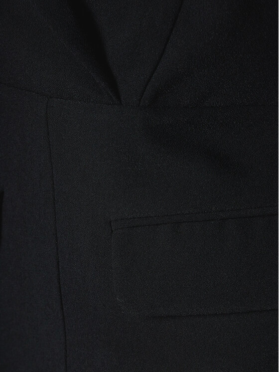 Sisley Sisley Kasdieninė suknelė 4O87LV04J Juoda Regular Fit