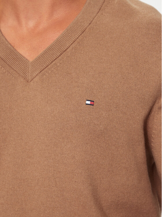 Tommy Hilfiger Tommy Hilfiger Pullover MW0MW28047 Beige Regular Fit