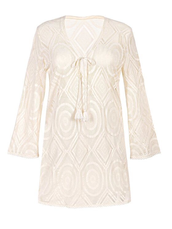 Feba Feba Vestito da spiaggia F235 Écru