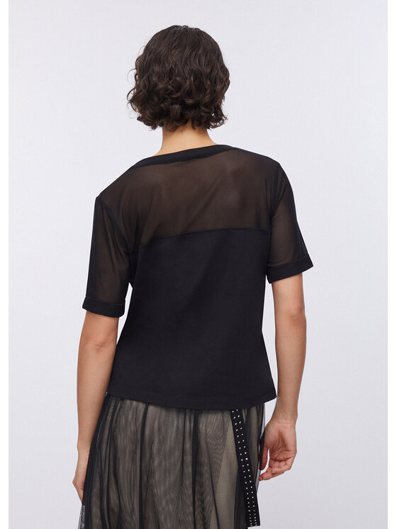 Liu Jo Liu Jo T-shirt TA6277JS92322222 Nero Regular Fit