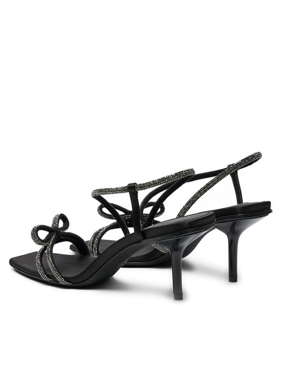 Max Mara Max Mara Basutės Crystalsandal 2424526411600 Juoda