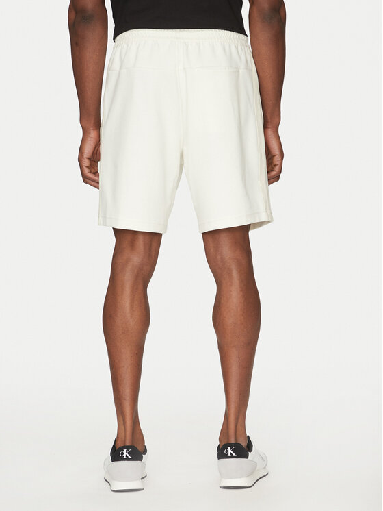Calvin Klein Jeans Calvin Klein Jeans Αθλητικό σορτς Logo Tape J30J327246 Εκρού Regular Fit