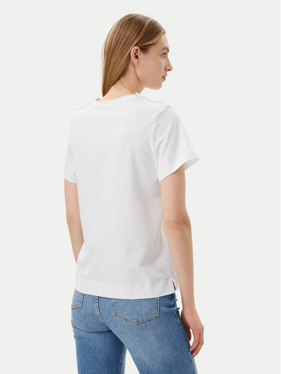 JOOP! JOOP! Tricou 58 252JE58Tama 30046206 Alb Regular Fit