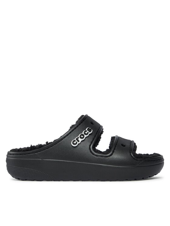 Şlapi Crocs Crocs Classic Cozzy Sandal 207446 Black/Black 060