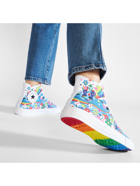 Converse Sneakers Ctas Hi 170822C Multicolore Modivo
