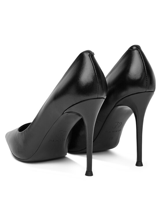 Eva Minge Eva Minge Pantofi cu toc subțire EMAN-SLT1548-3 Negru